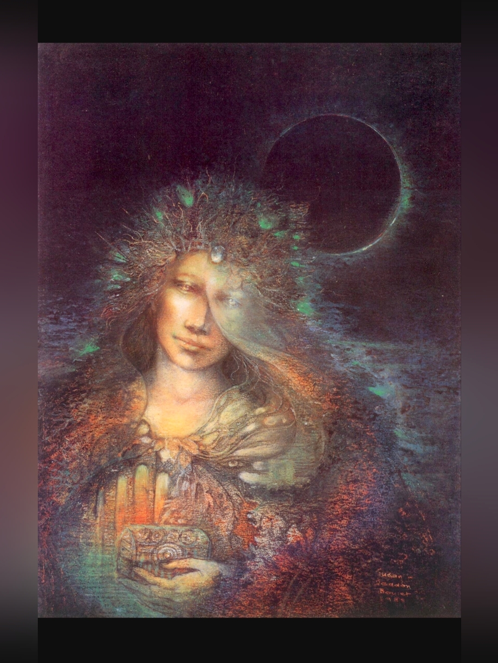 Susan Seddon Boulet – "Psyche's Last Task" (1990 Vintage Portfolio Print)